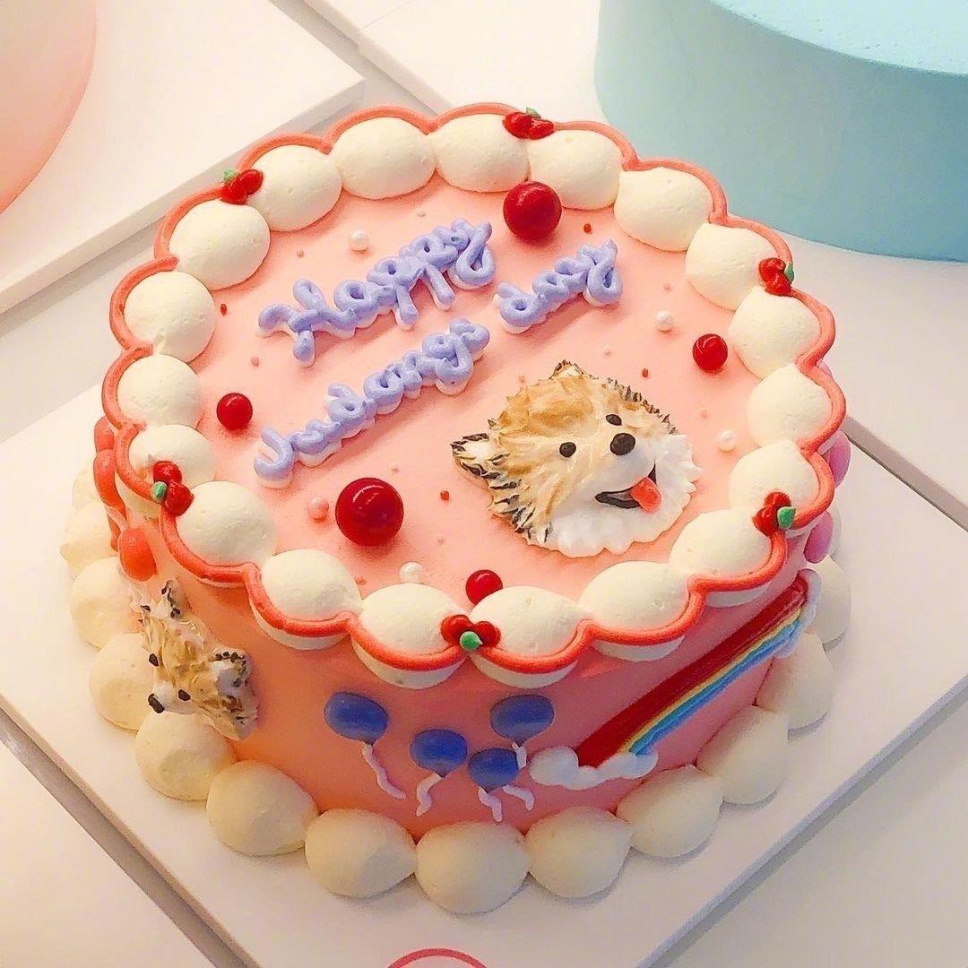 2021新款可爱狗狗蛋糕图片大全