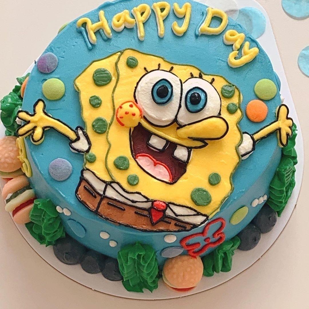 可爱又好看的卡通蛋糕图片大全