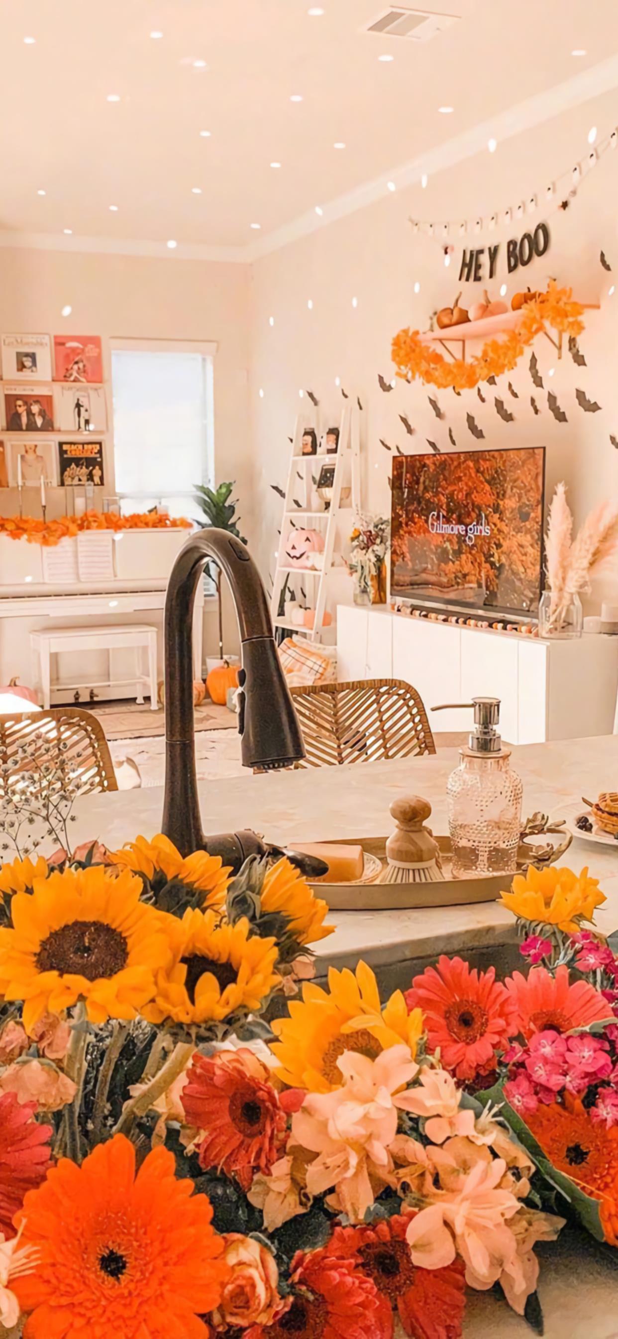 美好生活记录图片手机壁纸|给生活送一束花的仪式感