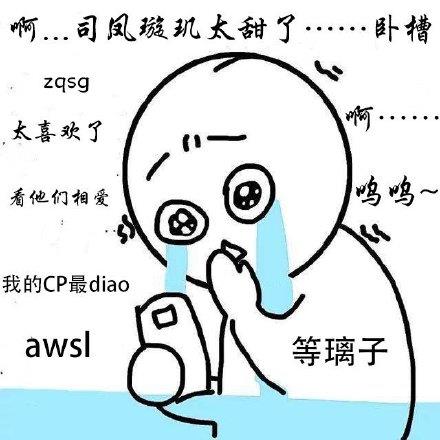 满脑子都是司凤 电视剧琉璃上头无水印表情包图片
