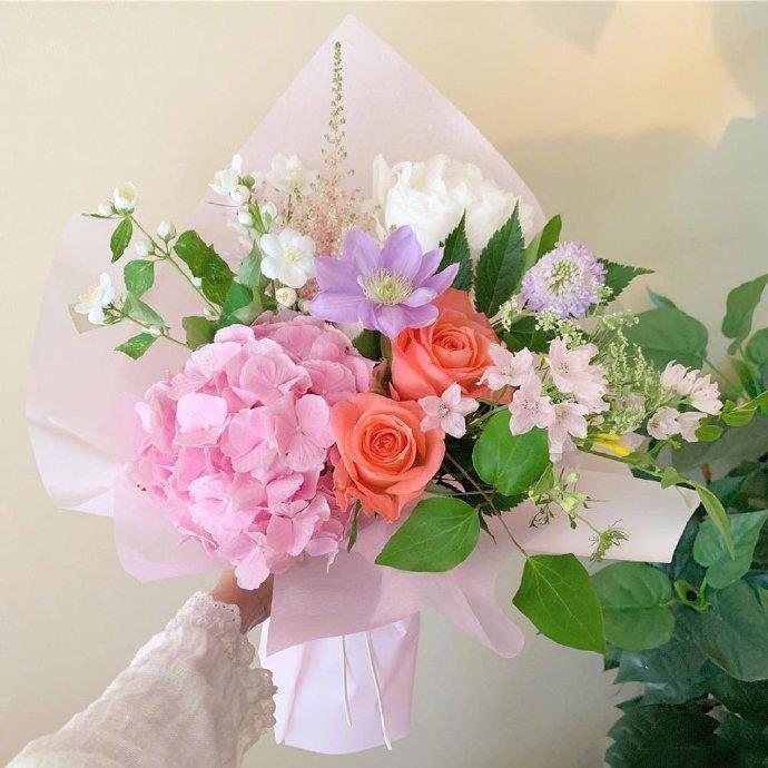 七夕送给自己一束鲜花图片大全