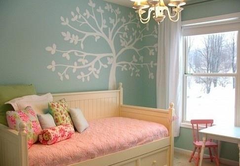 卡哇伊女生可爱粉色房间图片