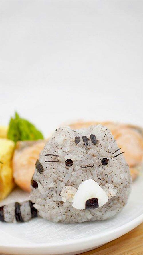 可爱好吃的便当萌萌哒图片