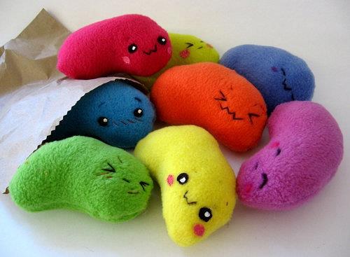 五颜六色的可爱小东西图片