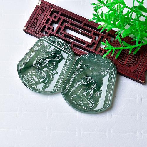 翡翠情侣牌子的图案 最新翡翠牌子图片大全设计图