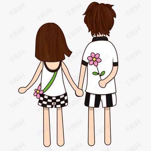 矢量情侣图片 女生矢量图