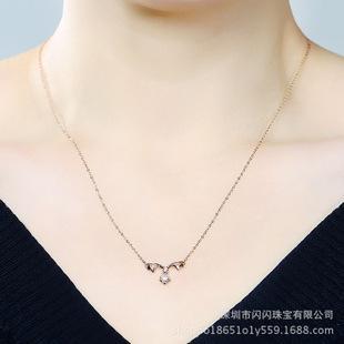 情侣项链图片真实 好看的情侣手链图片