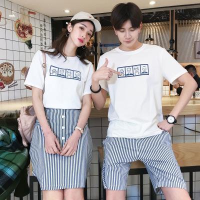 穿情侣装男女的图片 情侣装图片图案