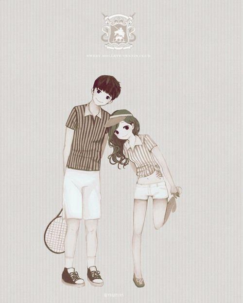 情侣图日系 日系情侣壁纸