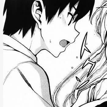 黑白漫画情侣图片 黑白的漫画图片