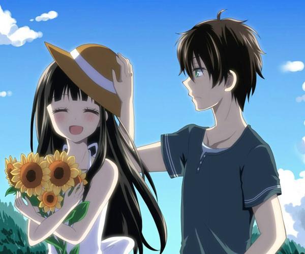 动漫图像情侣 动漫两人图片情侣图片