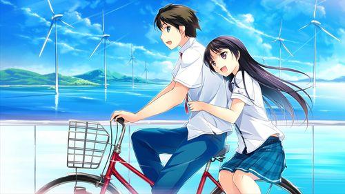 壁纸情侣图片动漫 好看的情侣动漫壁纸图片大全