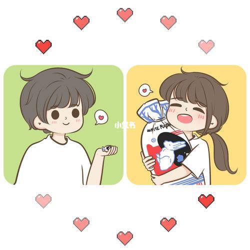 超可爱情侣图片 超好看的情侣图片