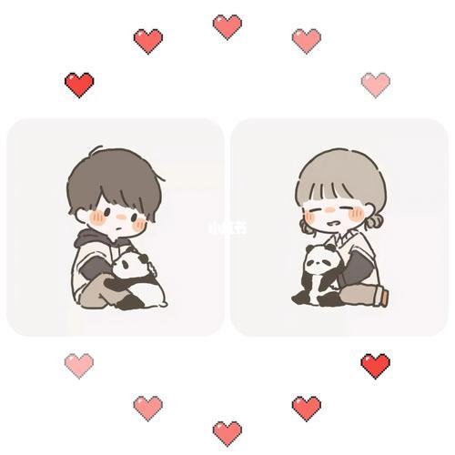 超可爱情侣图片 超好看的情侣图片