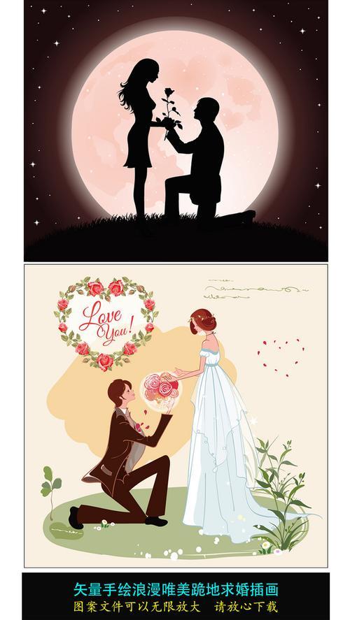 浪漫情侣求婚图片 求婚图片大全浪漫图片