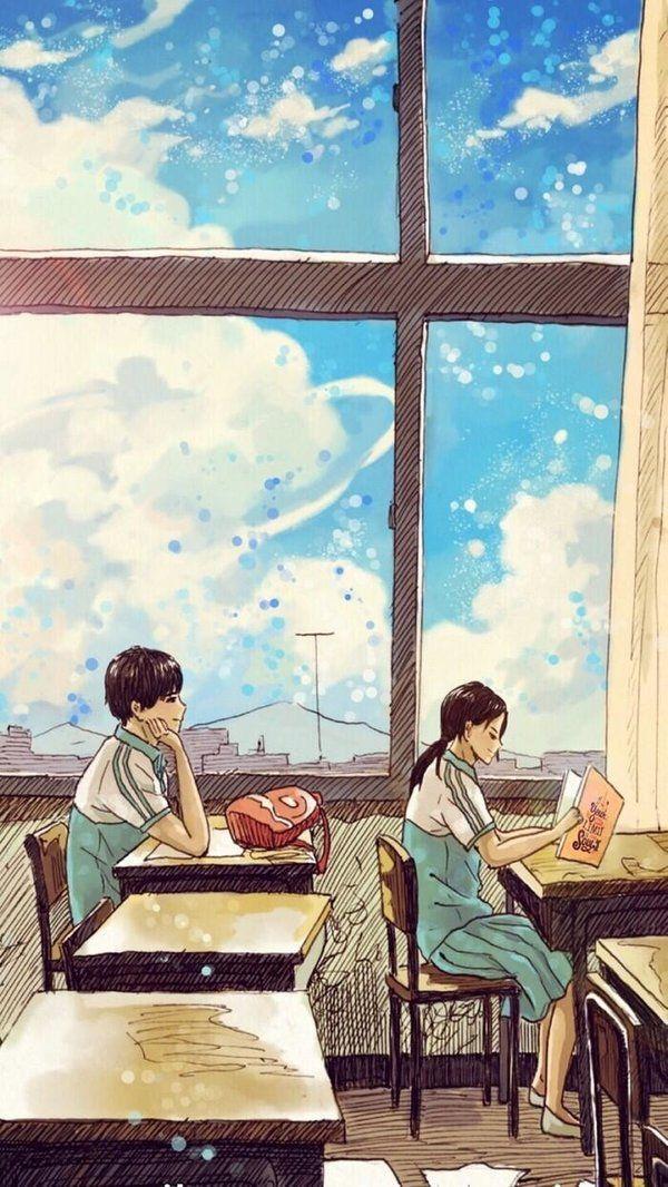 情侣漫画插图 漫画图片手绘情侣