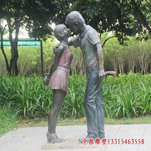 情侣雕像图片 夫妇像雕塑