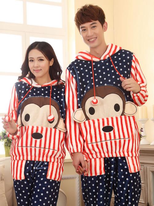 情侣卡通睡衣图片 卡通睡衣图片大全