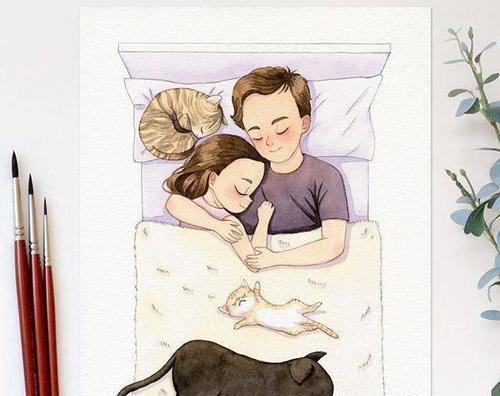 情侣抱在一起睡觉图片 抱在一起睡觉的图片