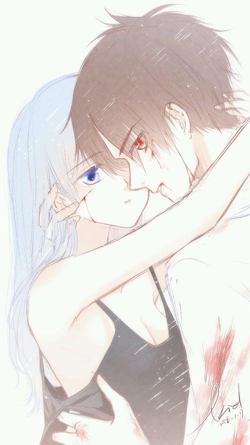 浪漫情侣图片动漫 情侣图片动漫唯美