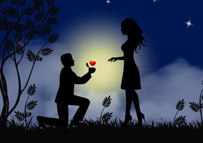 求婚情侣图片 求婚图片大全浪漫图片