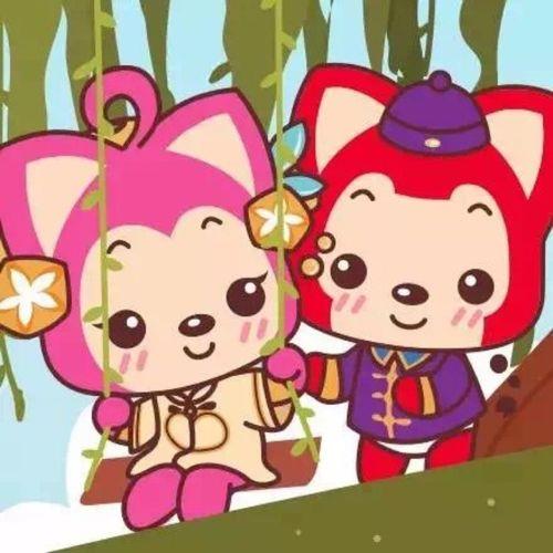 阿狸情侣图片 阿狸情侣头像一男一女高清