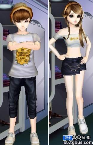 炫舞情侣衣服图片 炫舞情侣衣服透明图片