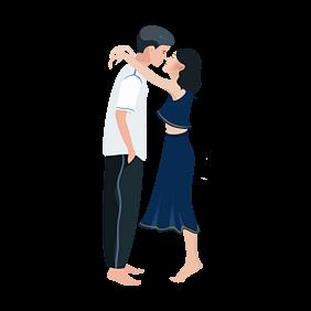 情侣元素图片 情侣背景图片