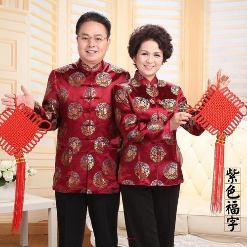 情侣唐装展示图片大全 情侣西装图片大全