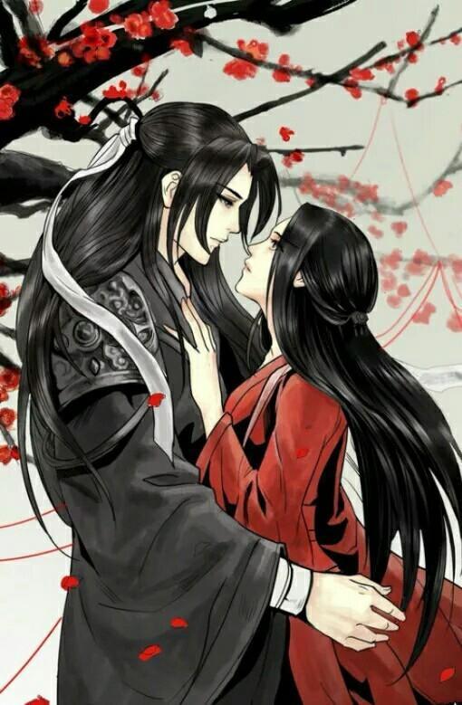 古风漫画图片情侣 古风动漫情侣图