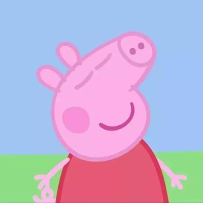 小猪佩奇情侣图片 小猪佩奇合影图片