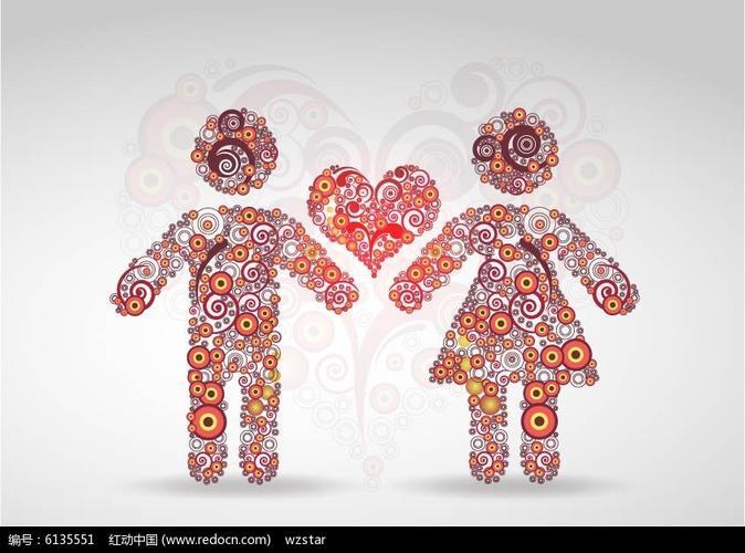 情侣创意图片 情侣设计图案大全