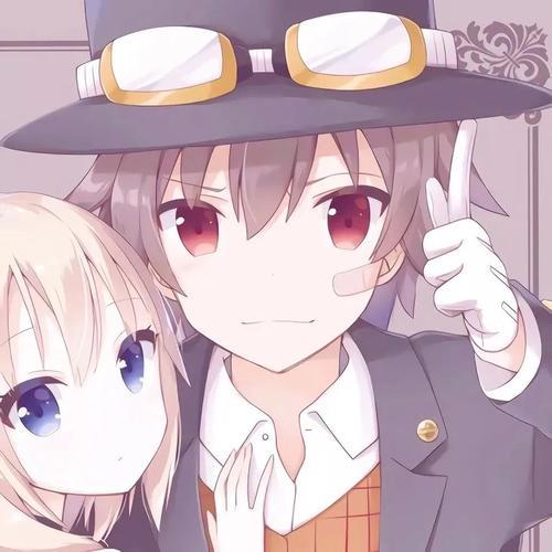 情侣动漫图片男抱女 动漫情侣抱抱可爱图片