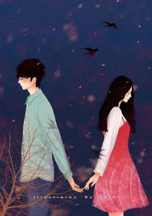 情侣分手时的图片 情侣从恋爱到分手的图片大全