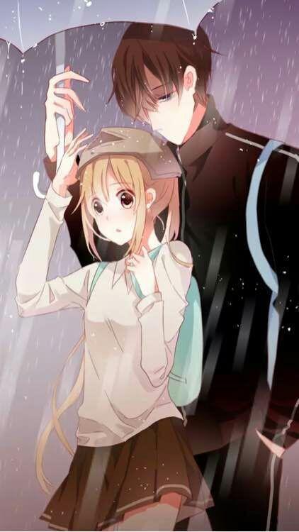 二次元双人情侣图片 超好看二次元情侣图片一人一张