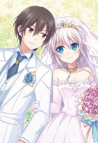 动漫婚纱图片情侣 关于婚纱的动漫图片