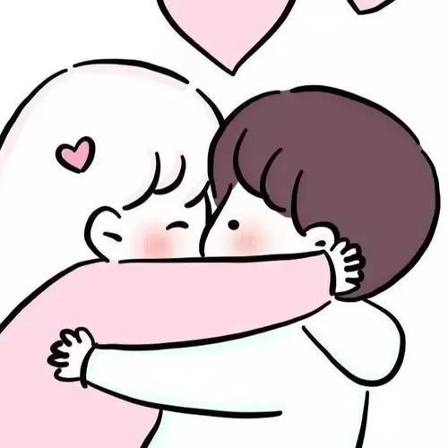 情侣图片动漫手绘 情侣漫画图片手绘简单