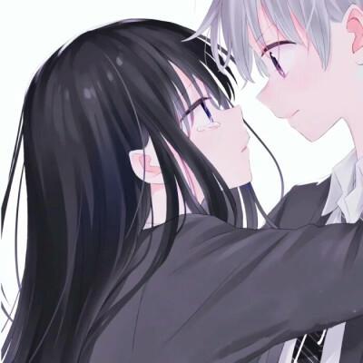 二次元情侣图像 二次元情侣背景图