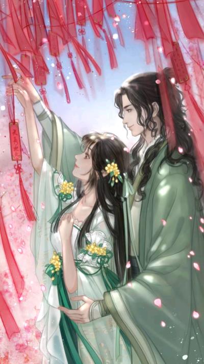 古风图情侣 古风男女唯美图片大全情侣