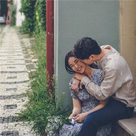 最甜蜜的情侣图片 超甜的情侣图片