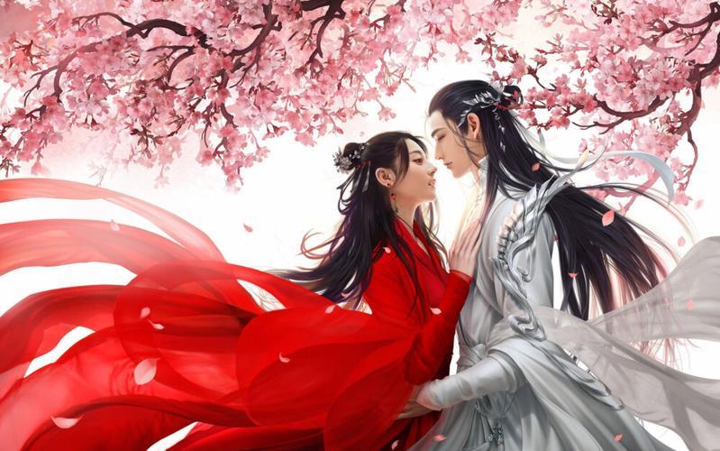 情侣古风图 唯美的古风情侣图片