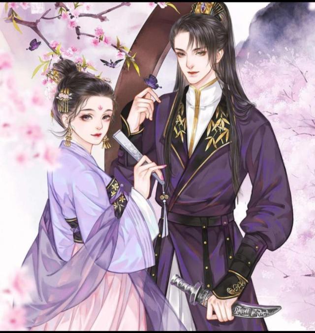 情侣古风图 唯美的古风情侣图片