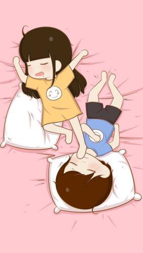 拥抱睡觉图片情侣图片 拥抱入睡的唯美图片