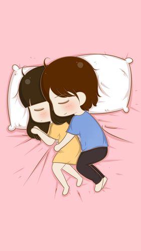 拥抱睡觉图片情侣图片 拥抱入睡的唯美图片