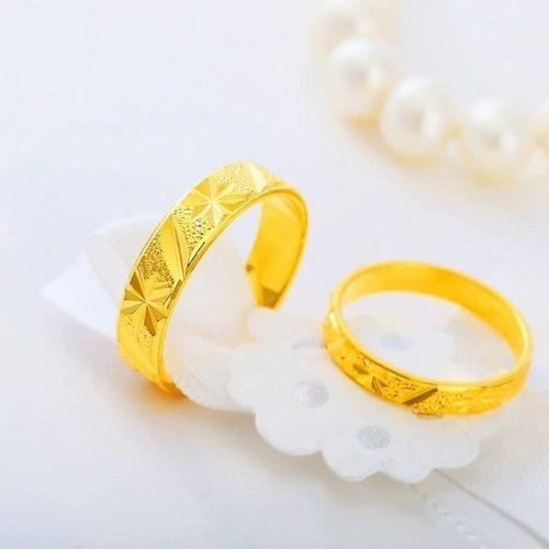 情侣金戒指图片大全 情侣金戒指款式图片