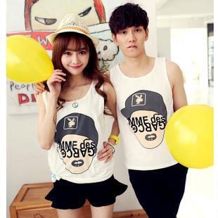 情侣背心图片 情侣爱心图片大全