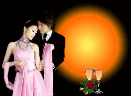 情侣gif图片 动画情侣图