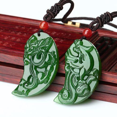 玉石情侣吊坠图片大全集 玉吊坠情侣图片及寓意