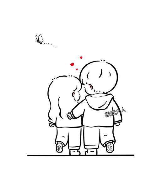 情侣简笔图 情侣图简笔画