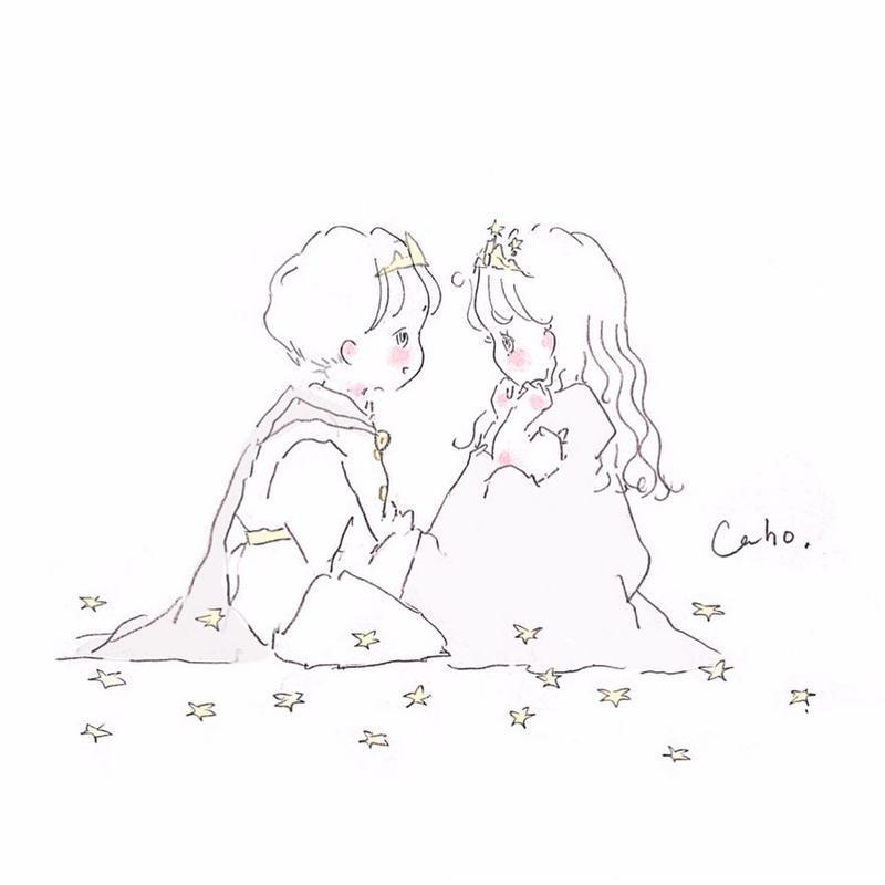 情侣简笔图 情侣图简笔画